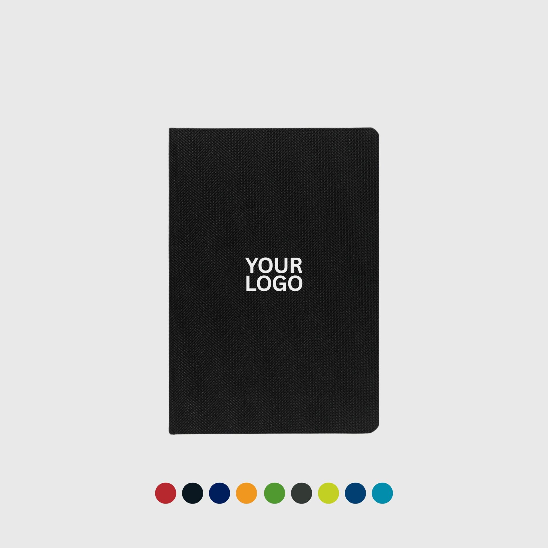 A5 Eco Hard Cover Notebook Made From Recycled PET Bottles gifts customised corporate logo