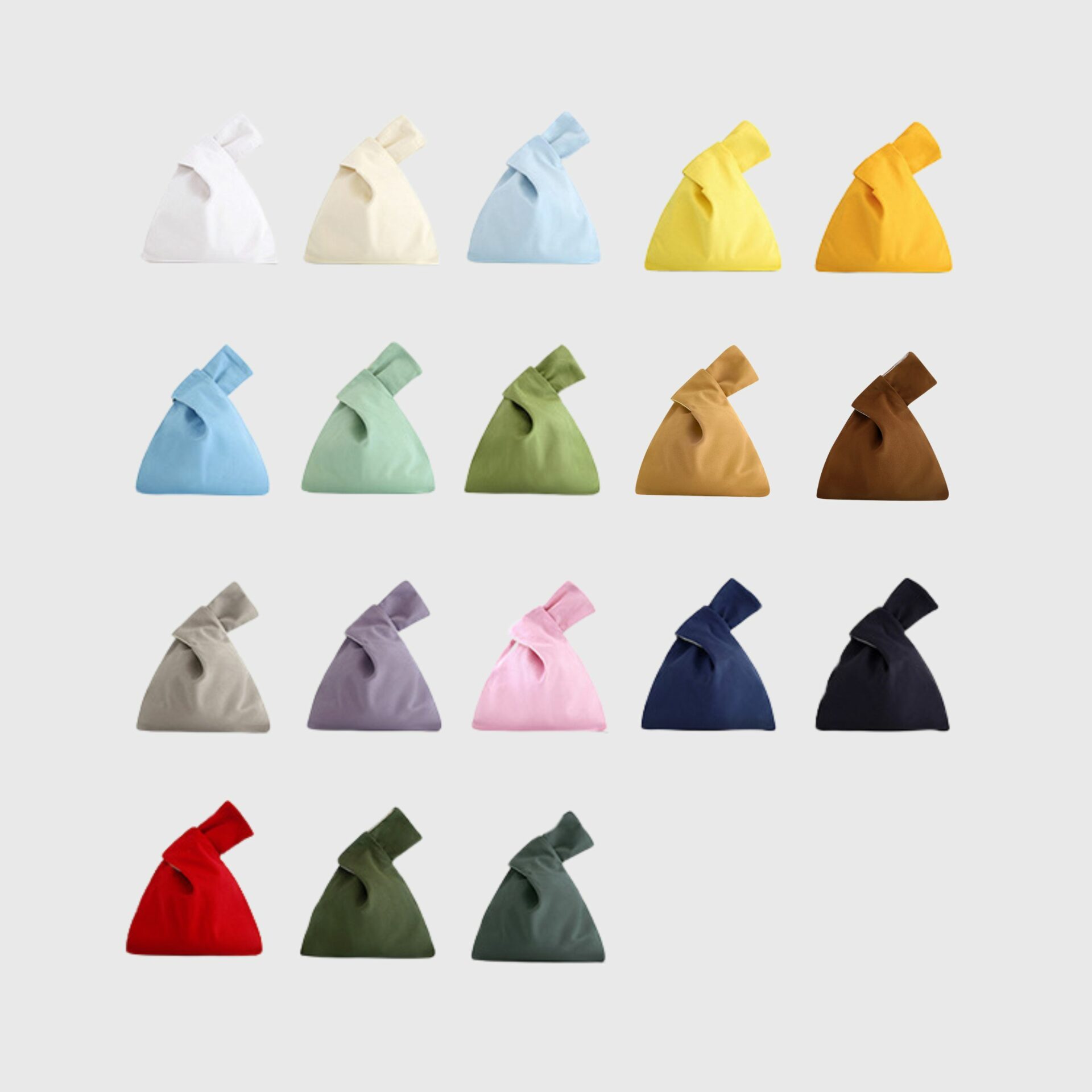 Corporate Gifts Packaging Japanese Knot Bag all colours