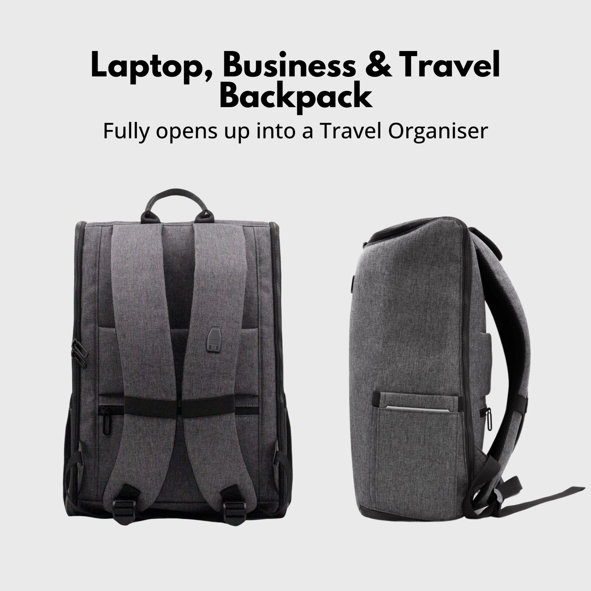 Corporate Gifts Singapore Laptop backpack back side