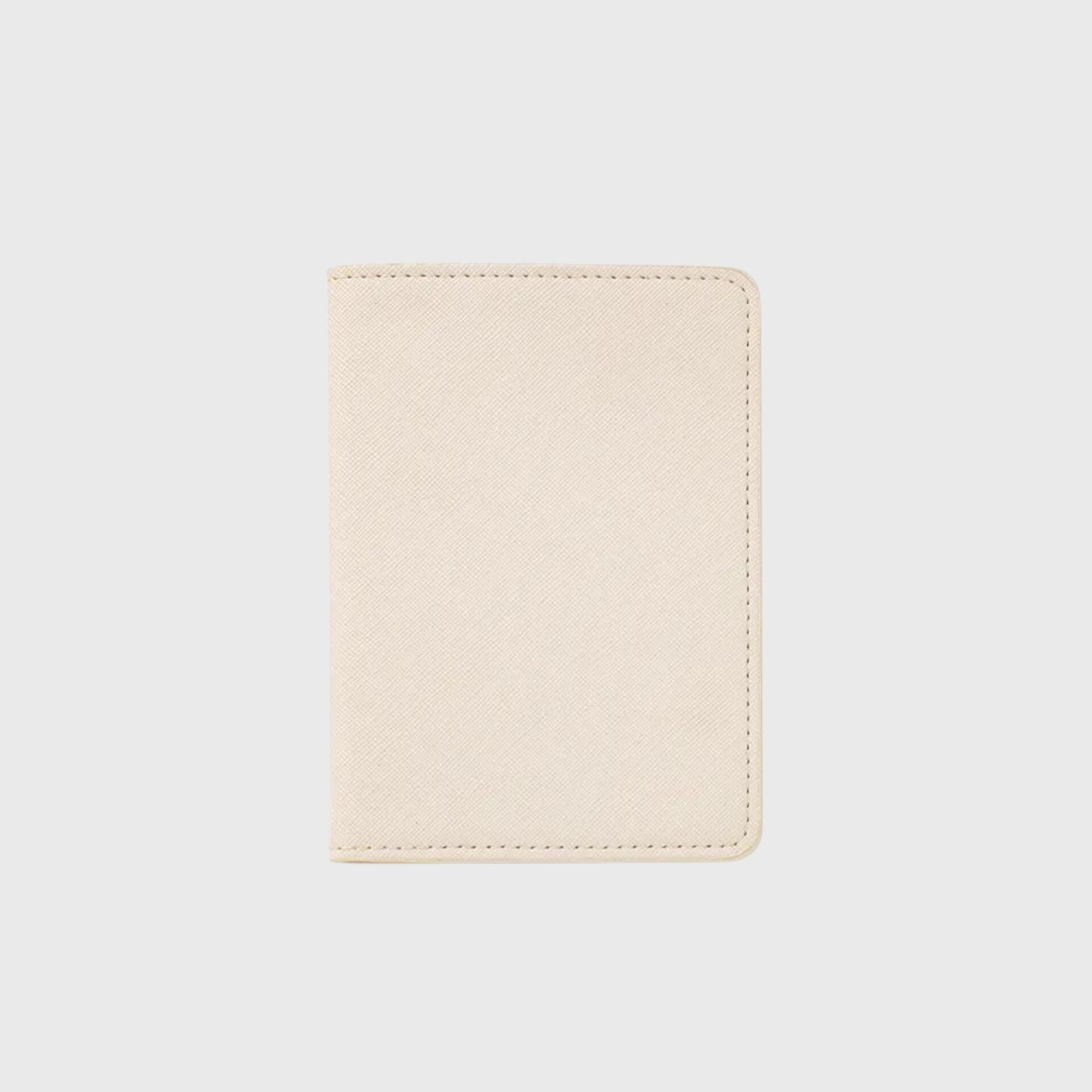 Dokimi leather passport holder corporate gifts singapore Pisteuo and Co. beige