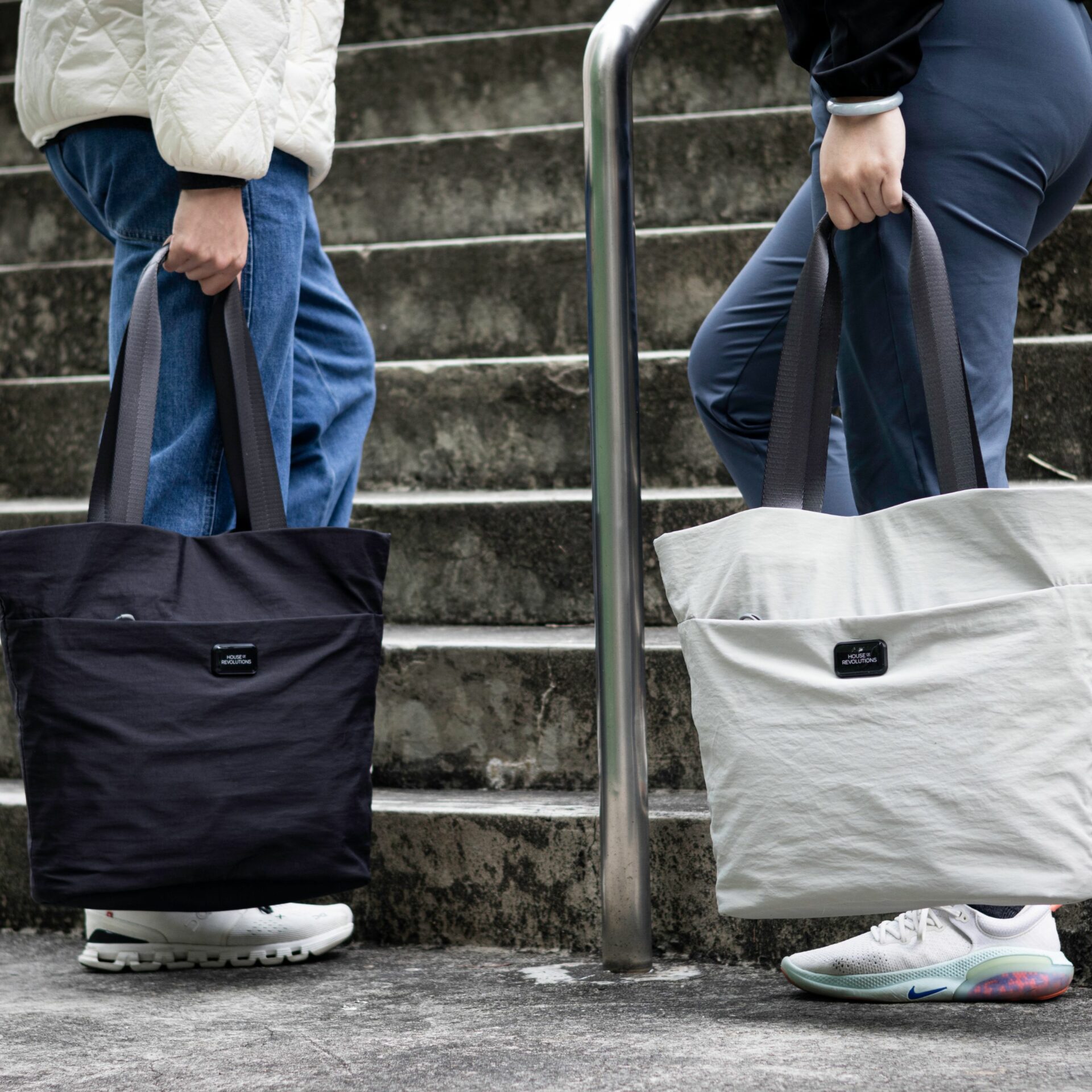 Eco Sustainable Corporate Gifts Singapore Tote Bag Made From Recycled Nylon lifestyle