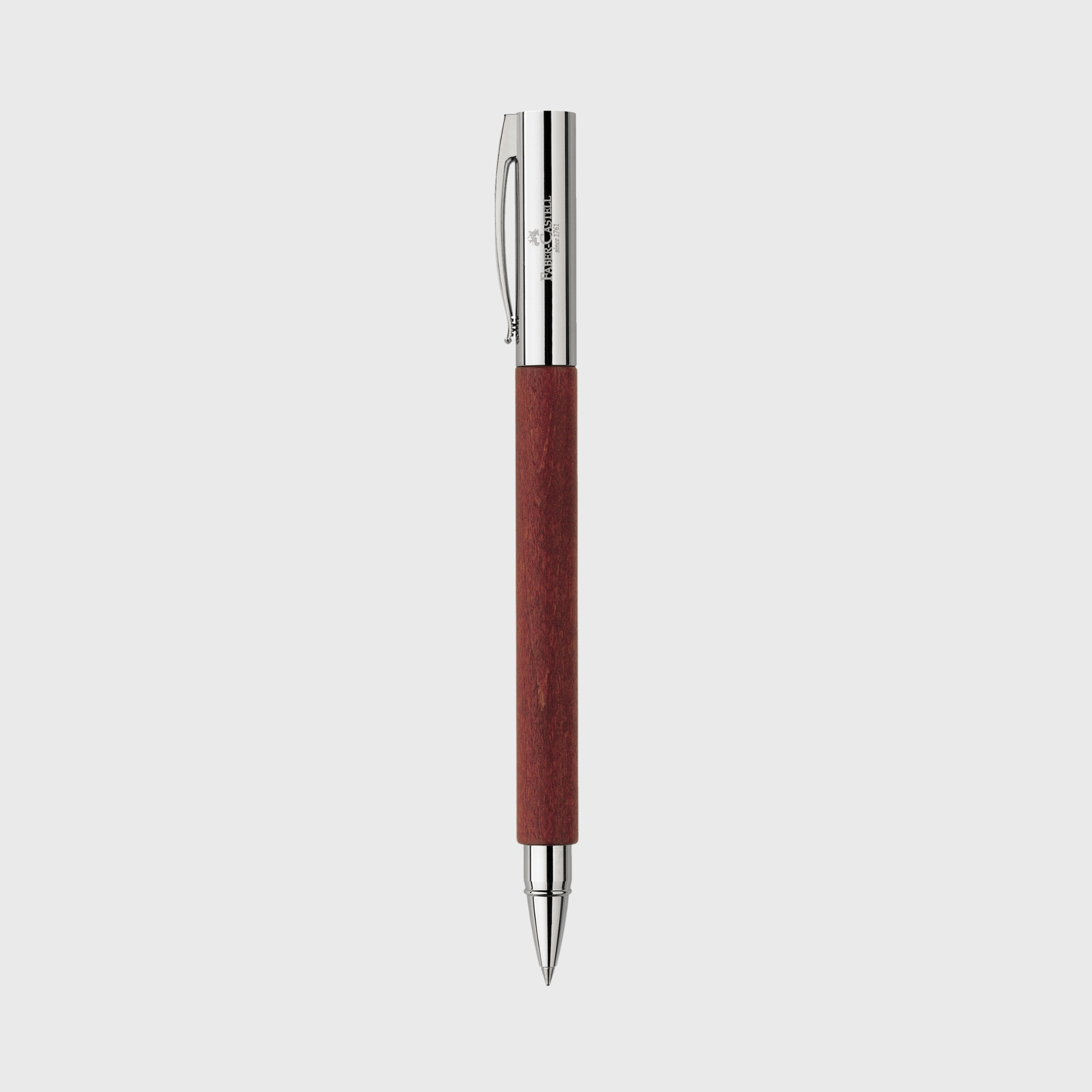Faber Castell Pen Singapore Ambition Rollerball Pearwood Brown Premium Corporate Gifts