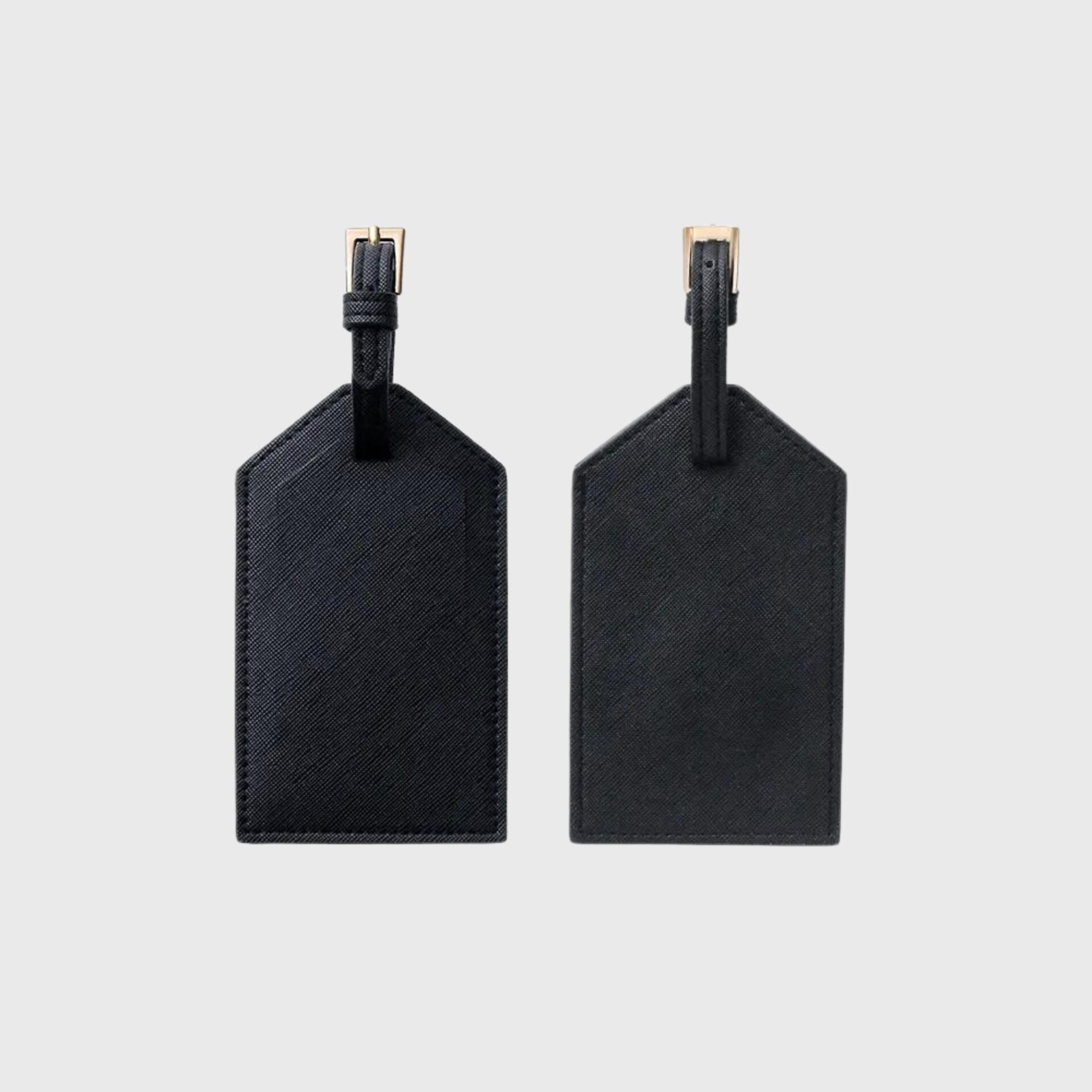 Odos Pisteuo and Co. Luggage Tag Black Corporate Gifts Singapore