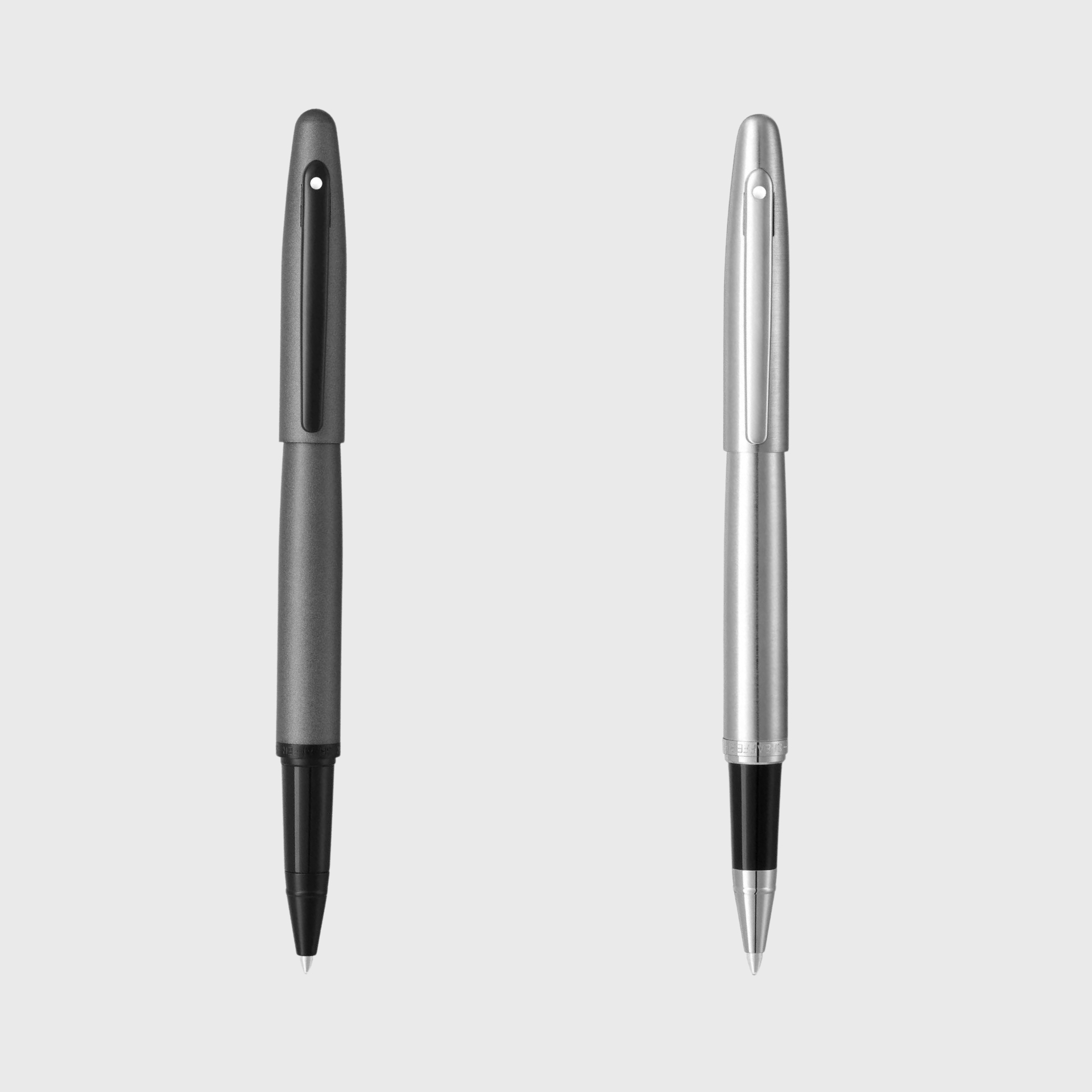 Sheaffer Pen Singapore VFM Matte Gray Brushed Chrome Rollerball Pen Corporate Gifts