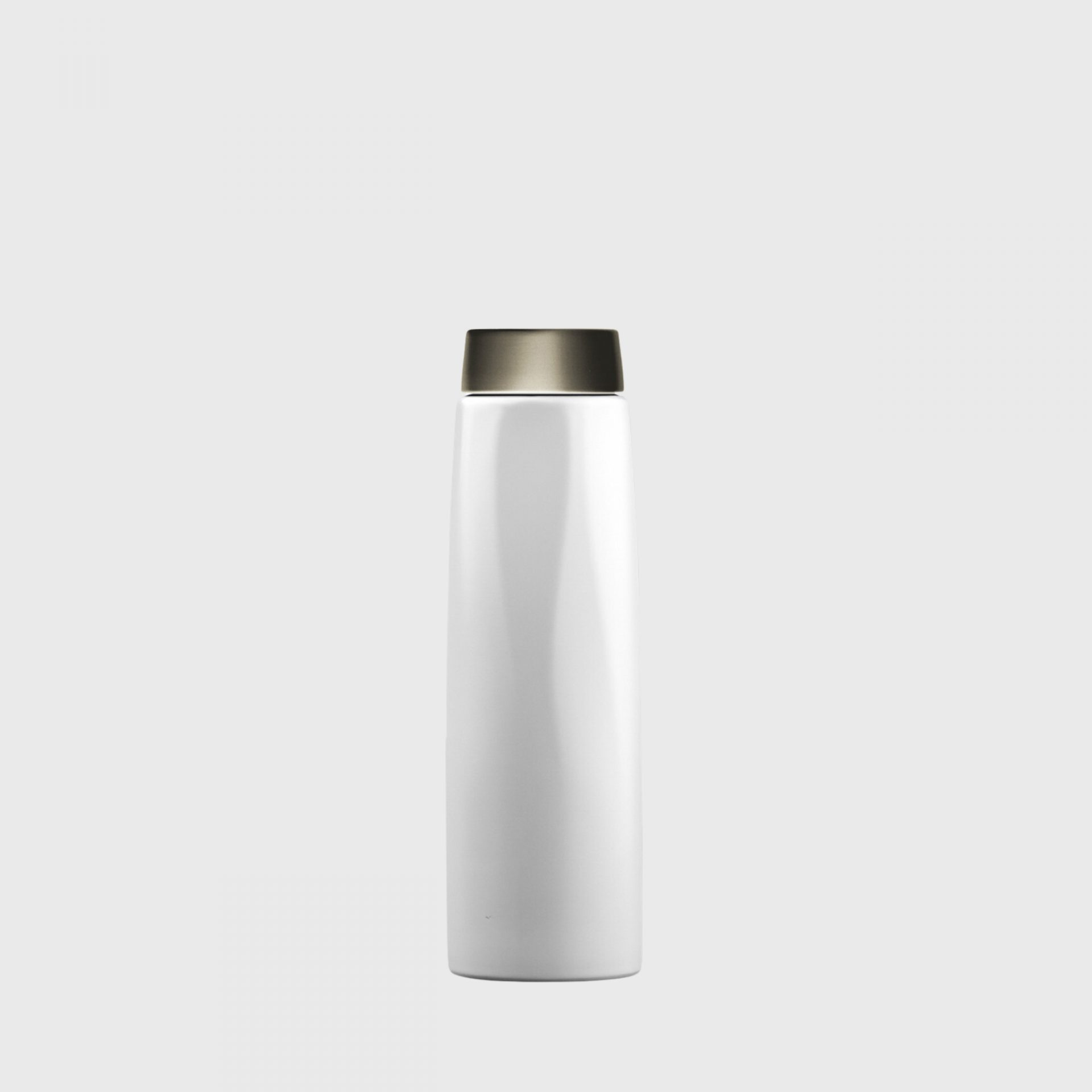 Sustainable Corporate Gifts Singapore Bottle Made from Recycled Stainless Steel 0.5L 17oz Metallic White