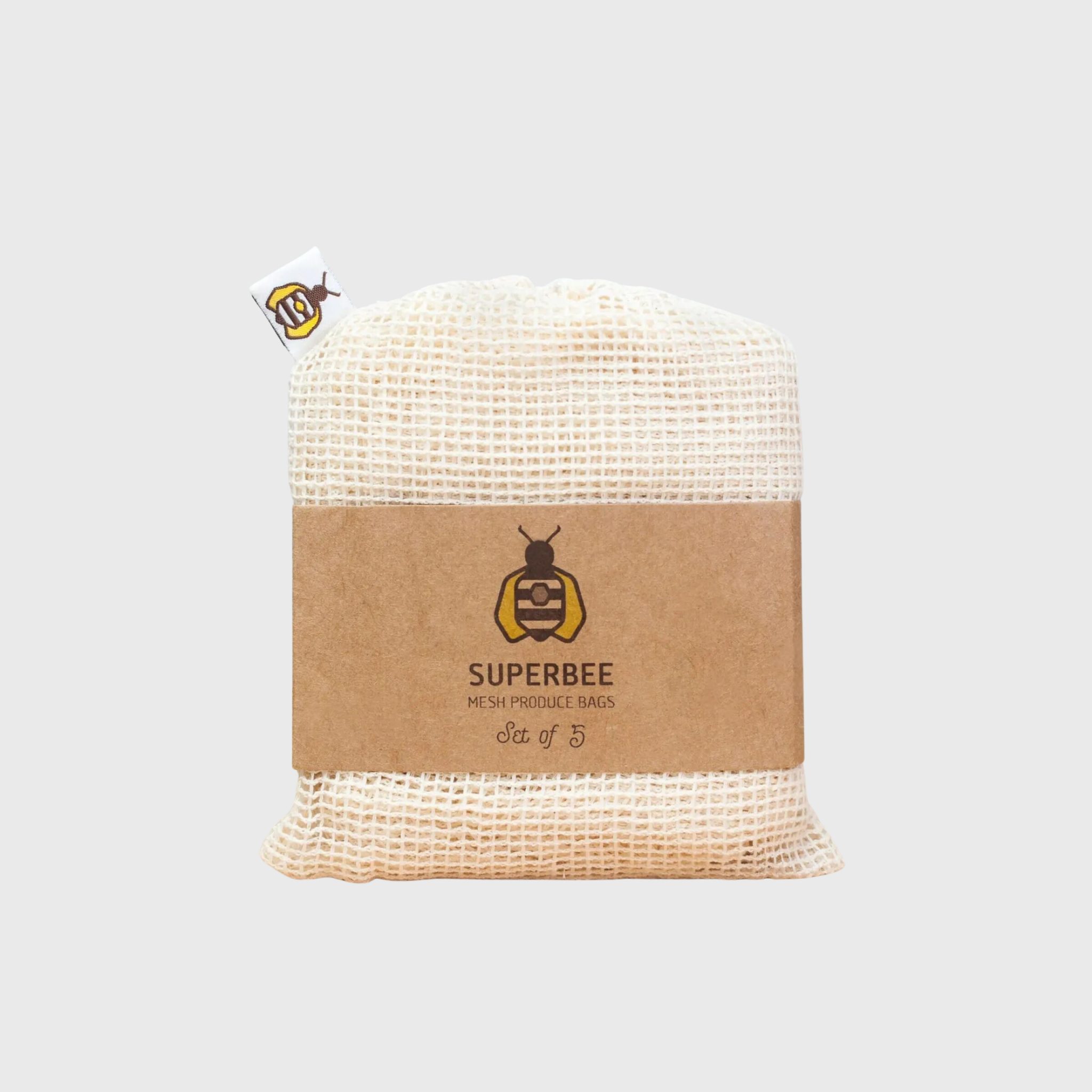 SuperBee Set of Five Mesh Produce Bags Premium Corporate Gifts Singapore