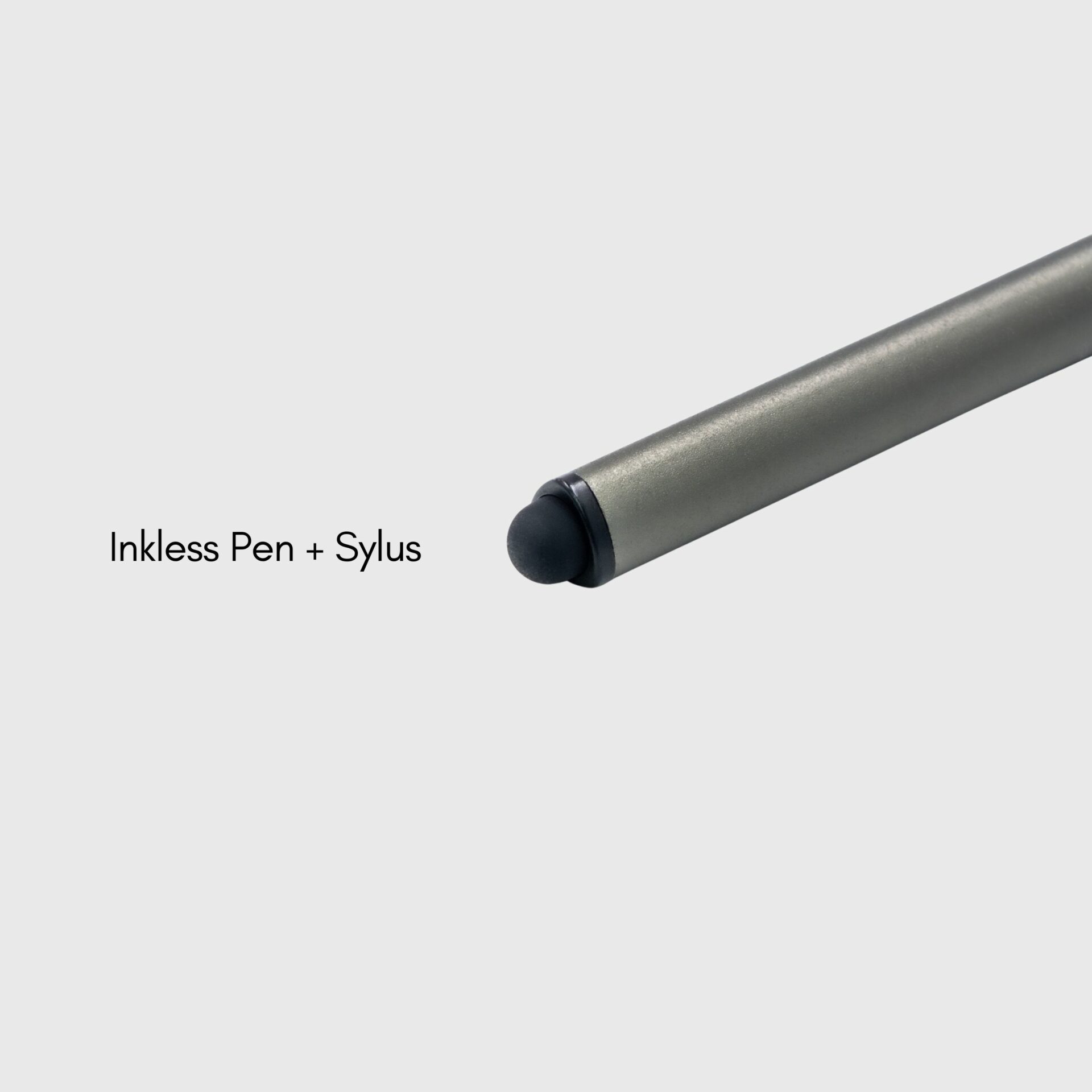 Sustainable Eco-Friendly Inkless Pen + Stylus. Made from Recycled Aluminium stylus tip