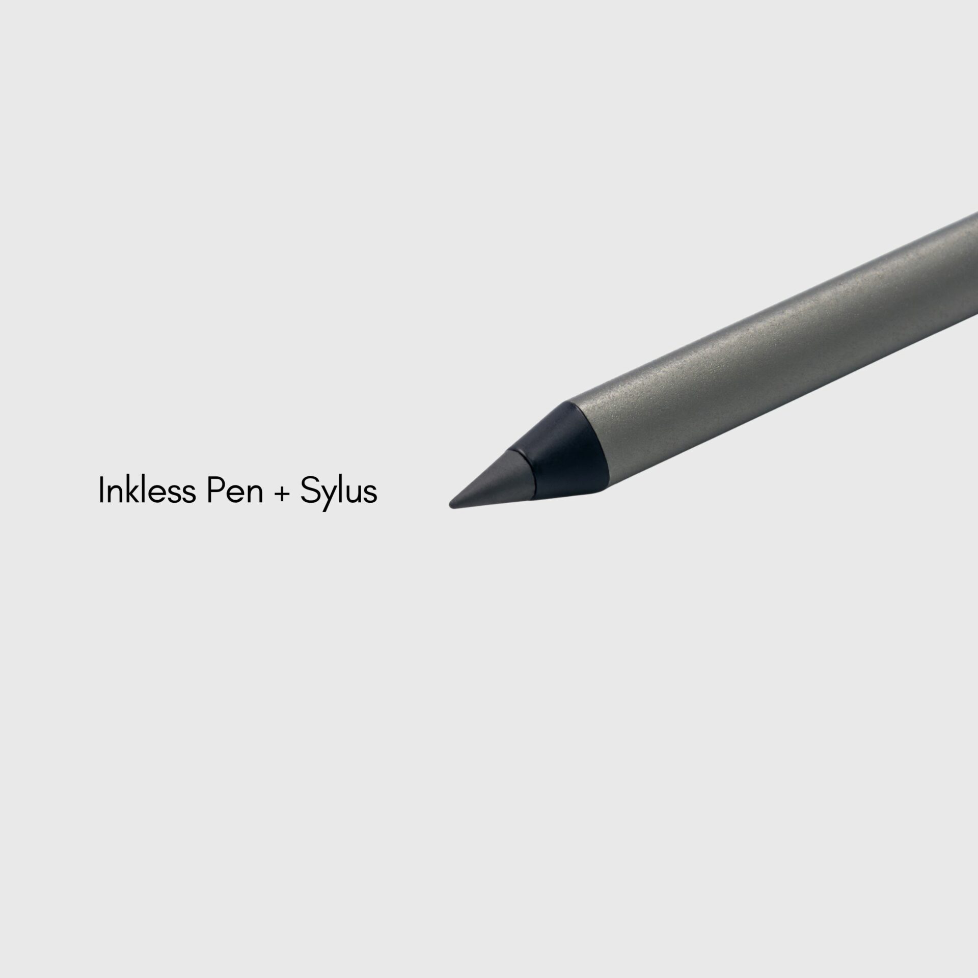 Sustainable Eco-Friendly Inkless Pen + Stylus. Made from Recycled Aluminium writing tip
