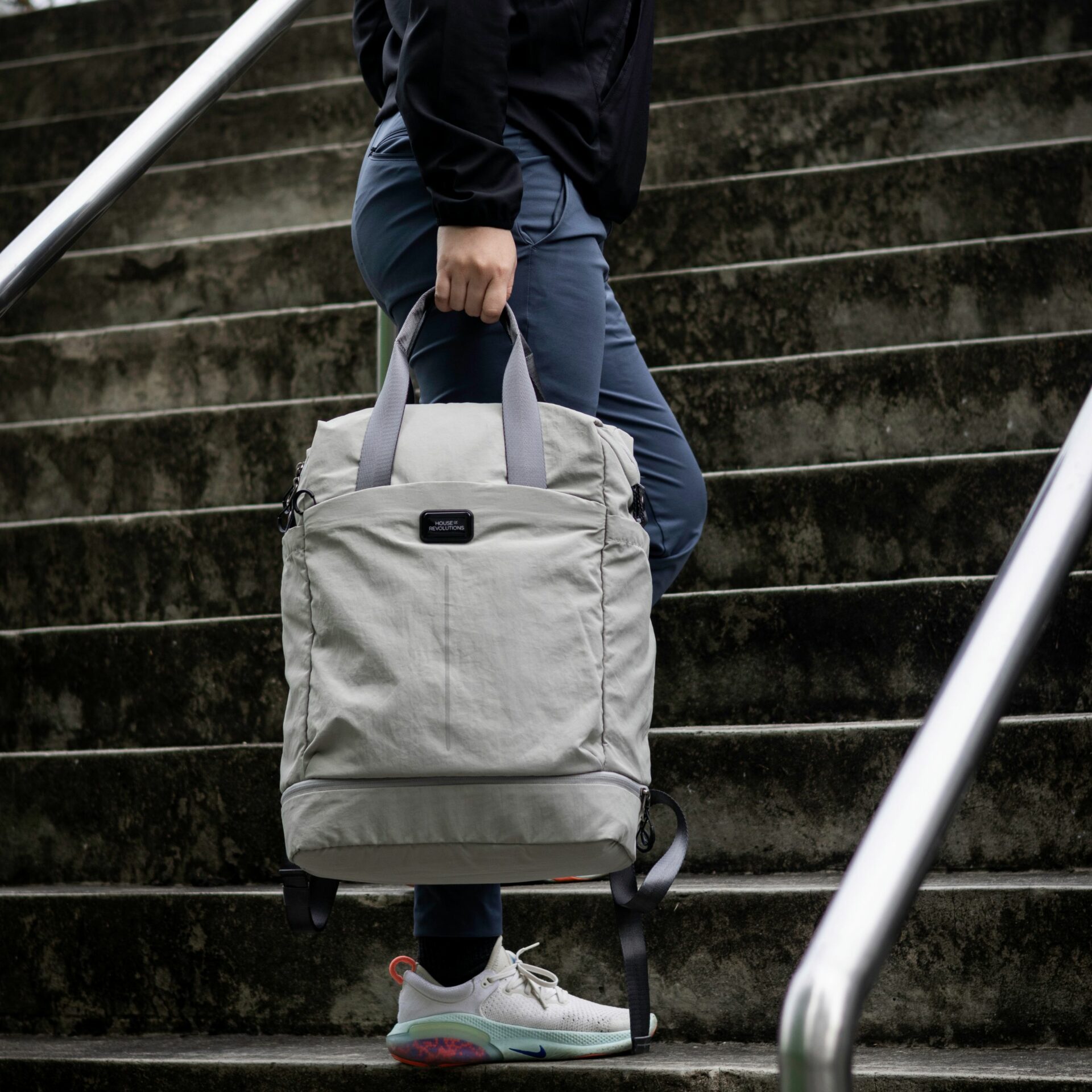 Sustainable Eco-Friendly Recycled Nylon Backpack corporate gifts lifestyle
