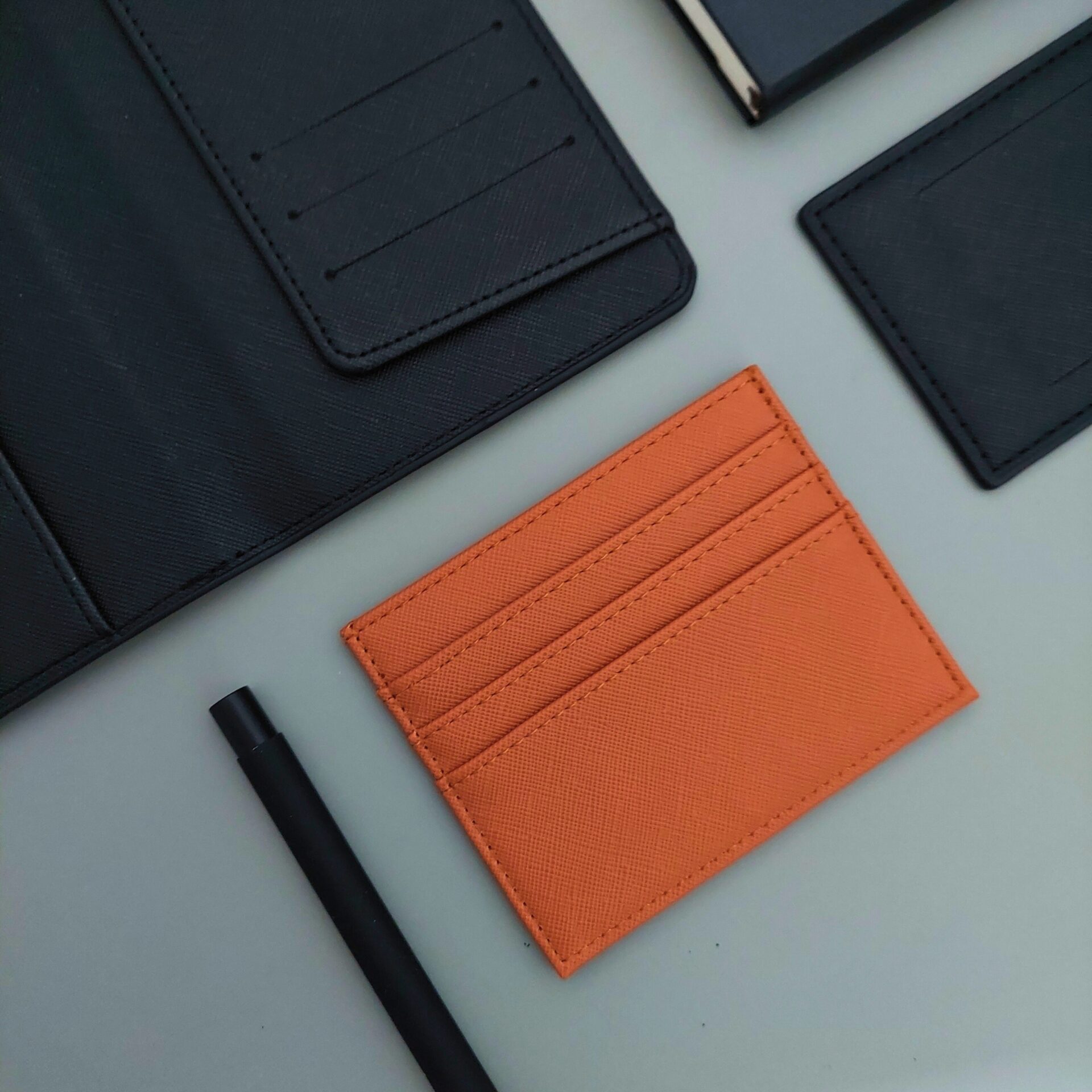 cardholder corporate gift singapore leather karta travel accessories