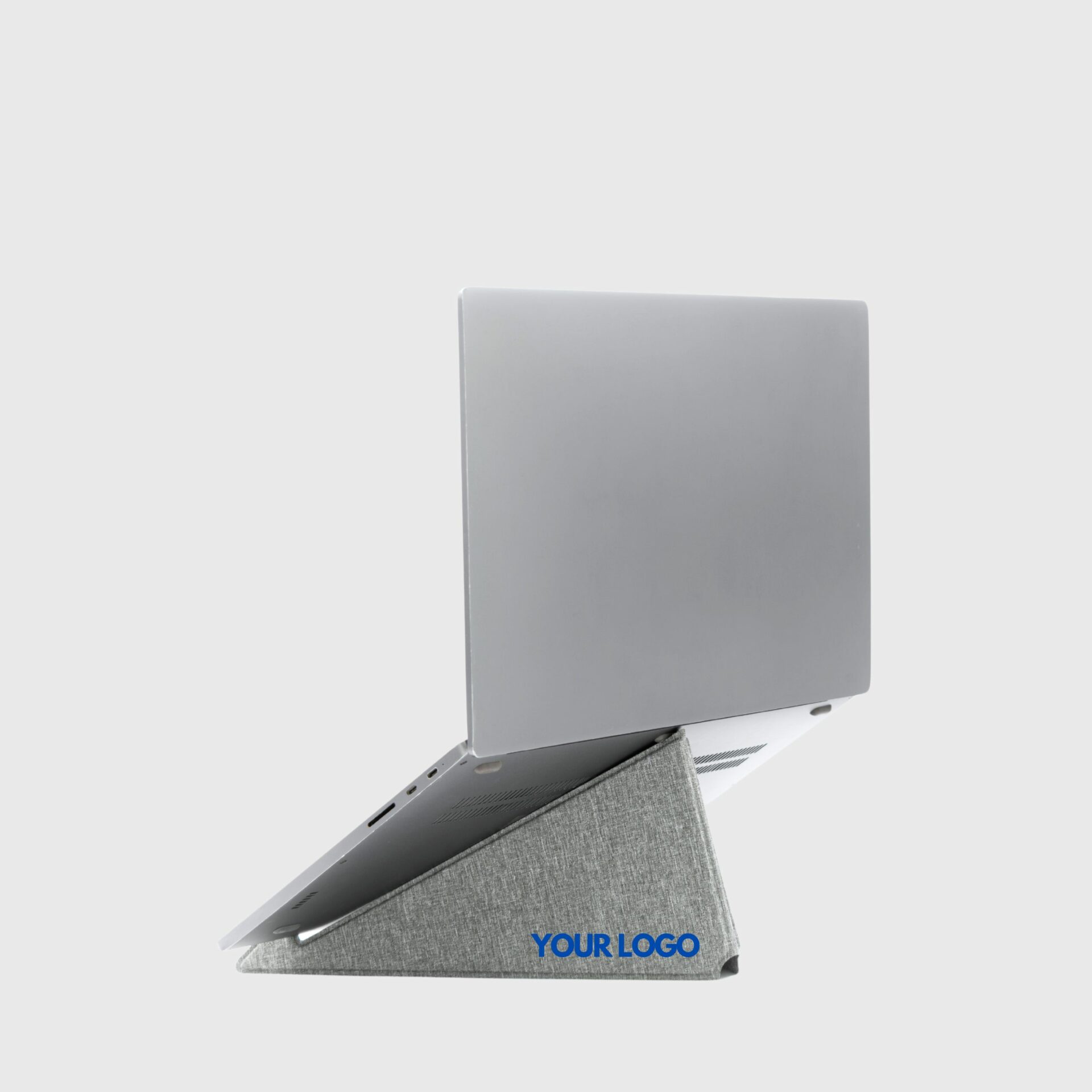 corporate gifts Ergonomic Eco Sustainable Laptop Stand. Made From Recycled PET Bottles
