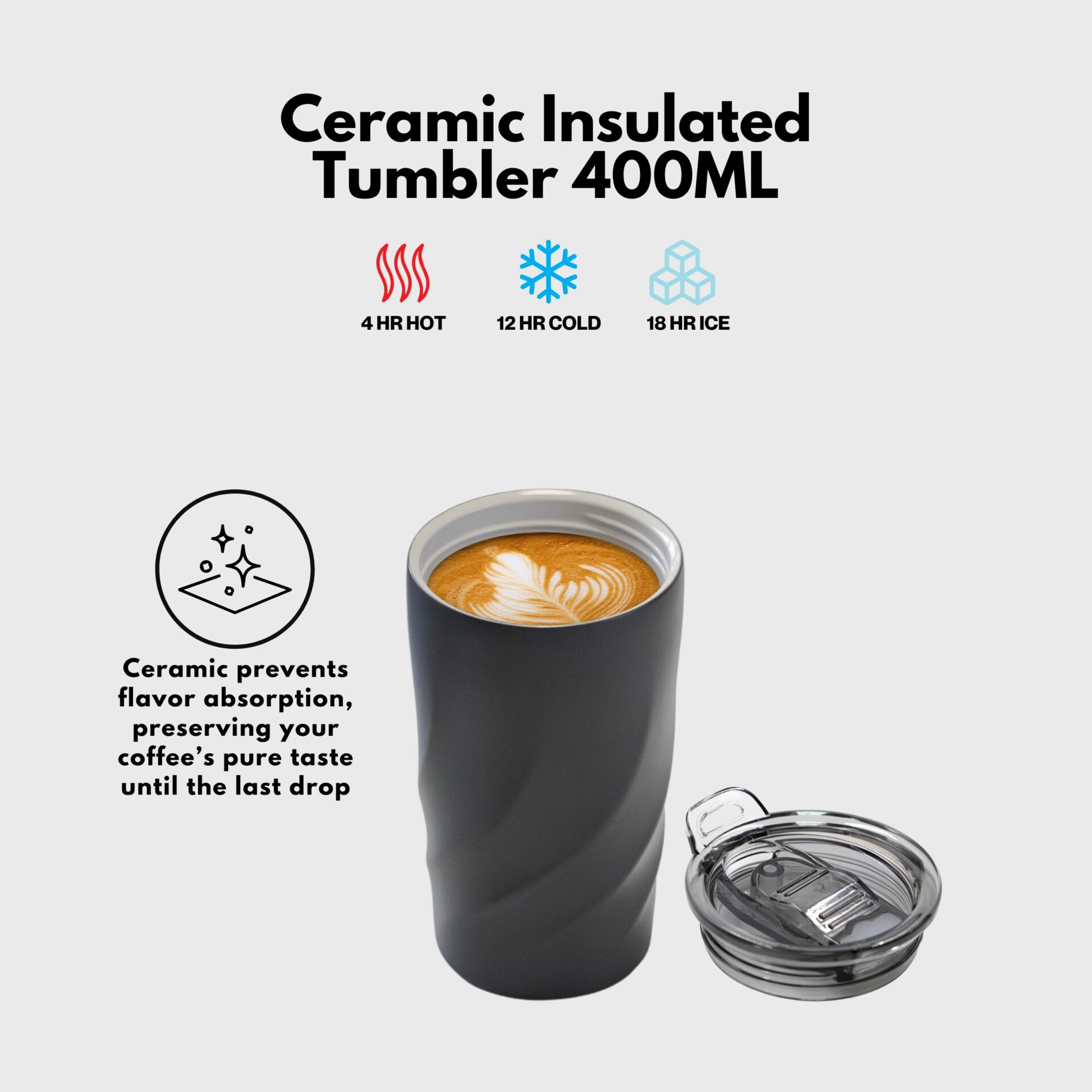 corporate gifts singapore ceramic coated insulated tumbler