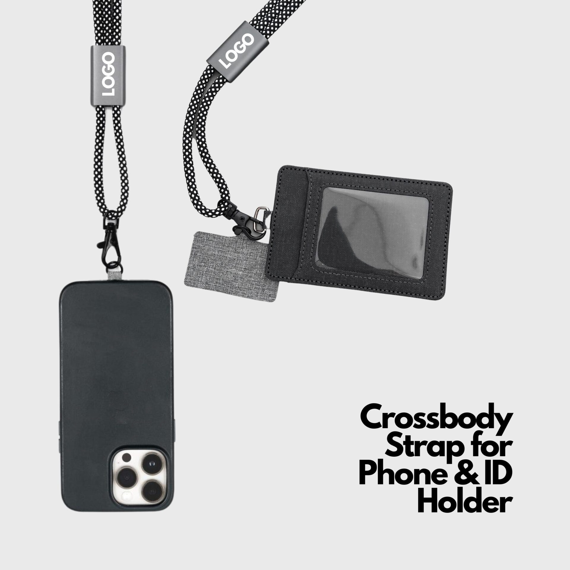 corporate gifts singapore crossbody strap lanyard for phone and ID