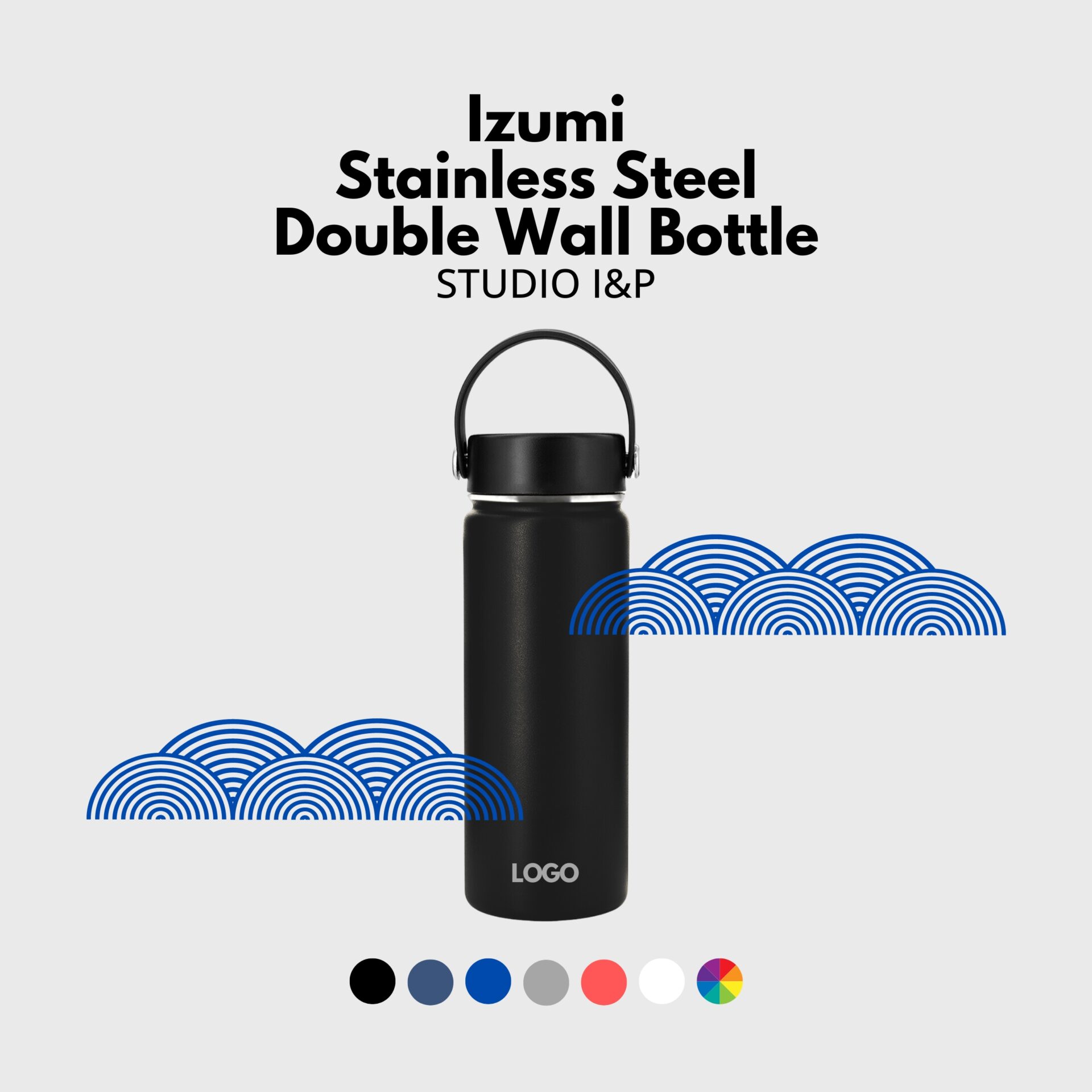 corporate gifts singapore double wall stainless steel bottle Izumi