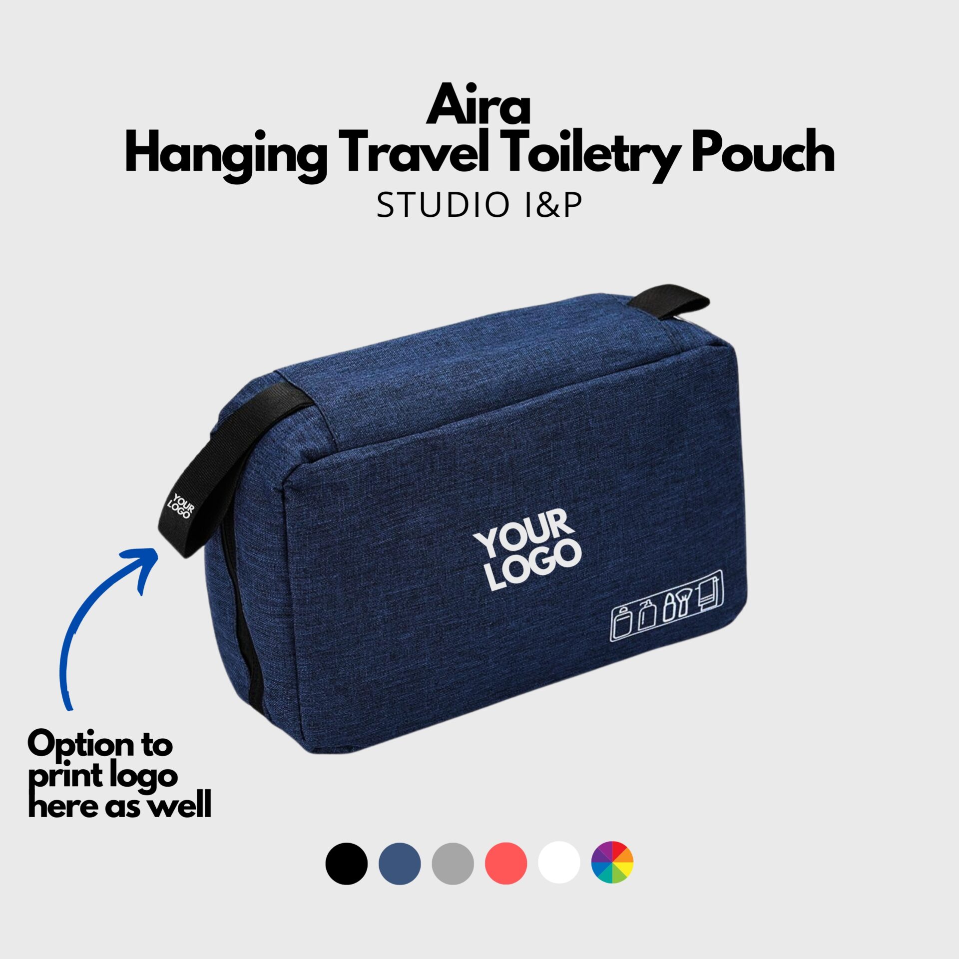 corporate gifts singapore toiletry vanity pouch travel hanging