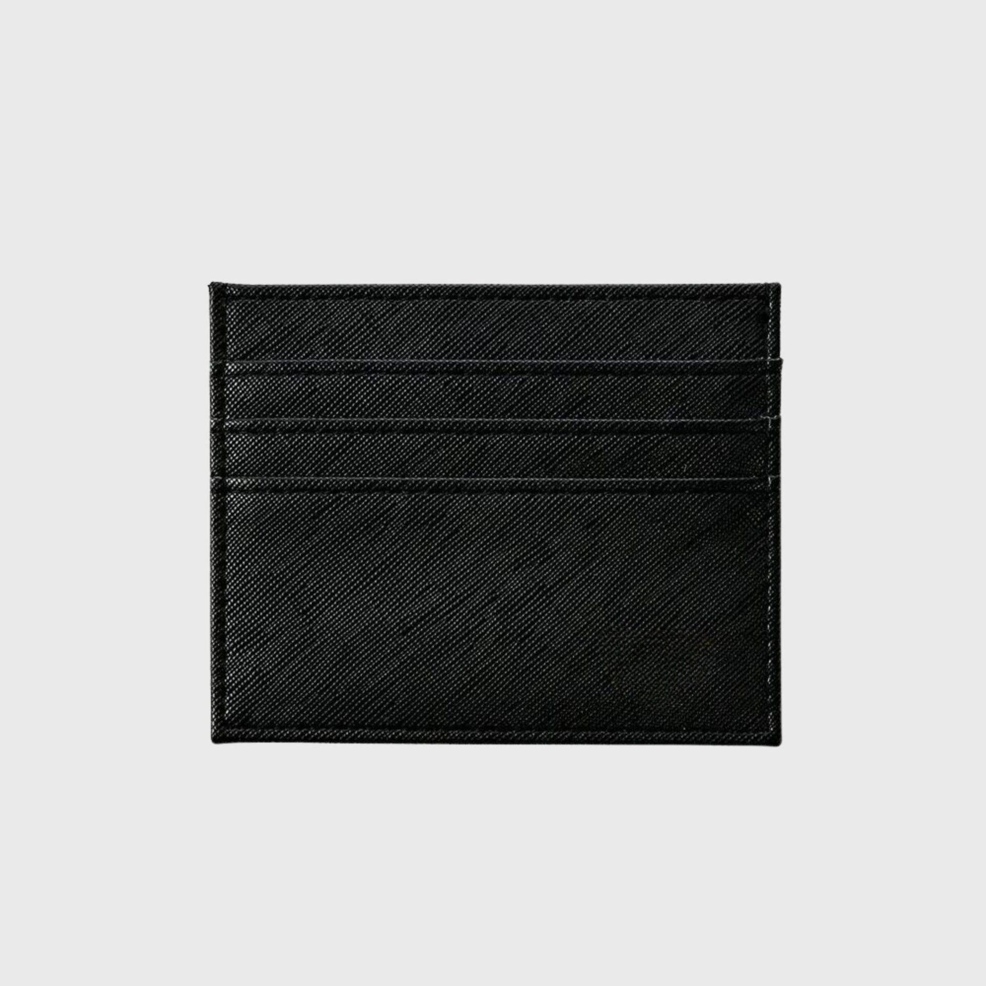 karta leather card holder corporate gifts singapore Pisteuo and Co. black