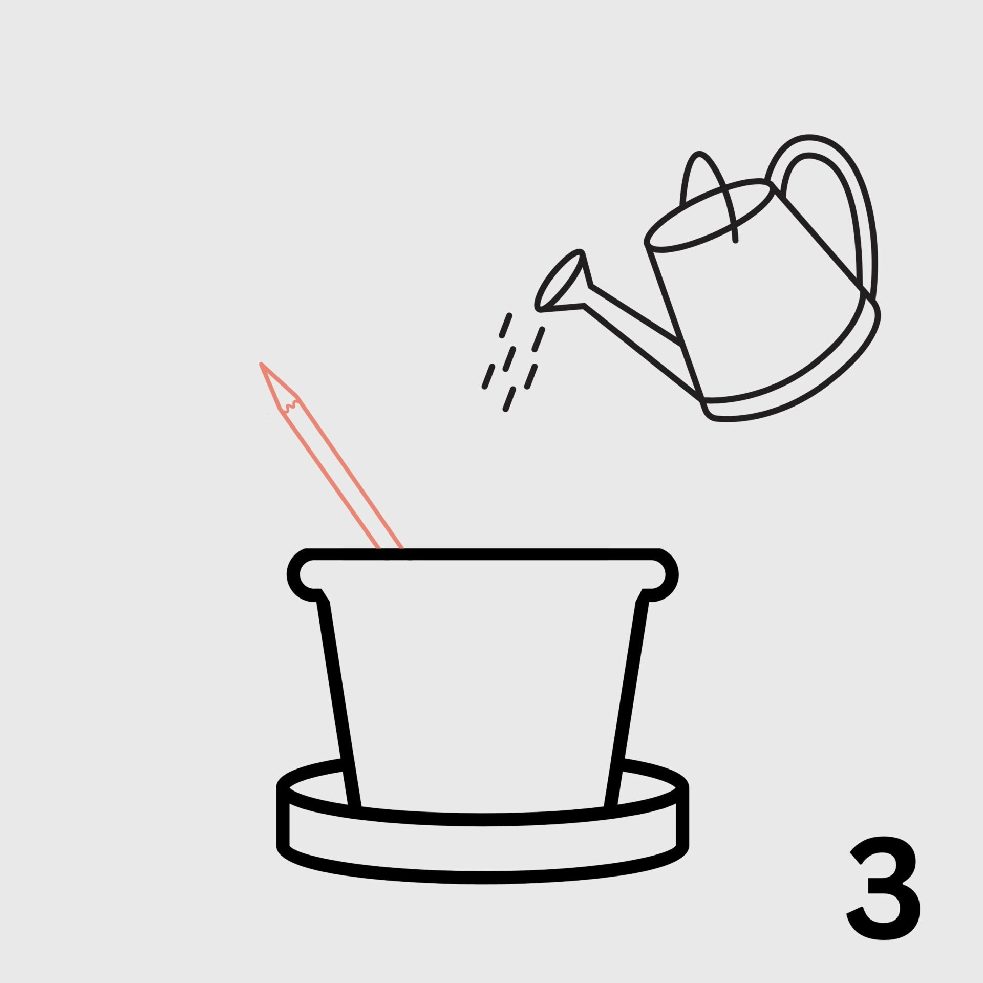 seed pencil singapore corporate gifts planting guide step 3