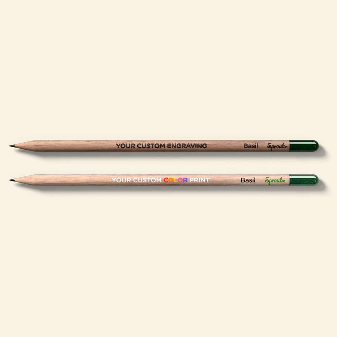 sproutworld singapore plantable pencil sustainable corporate gifts customization design pencil